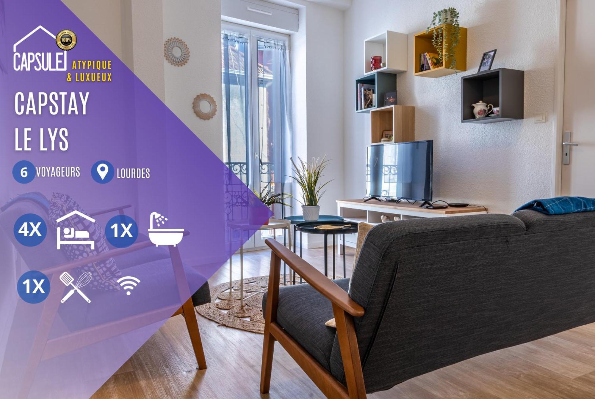 Capstay Le Lys - Lourdes - Centre - Residence Serenity Dış mekan fotoğraf